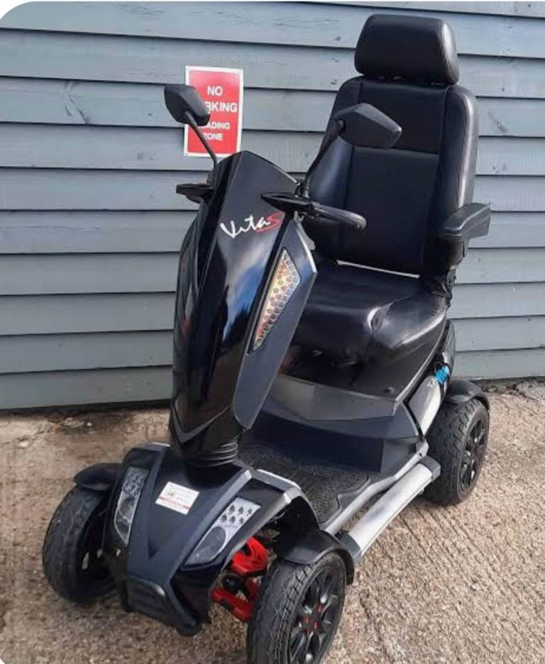 Vita S Mobility Scooter Black, can deliver today Good Condition