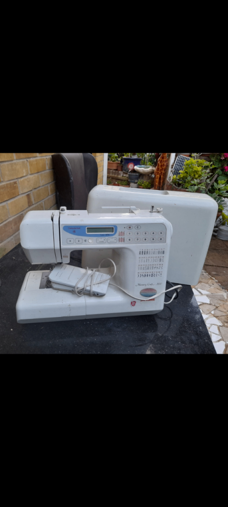 Janome memory craft 3500,computerized,east London 