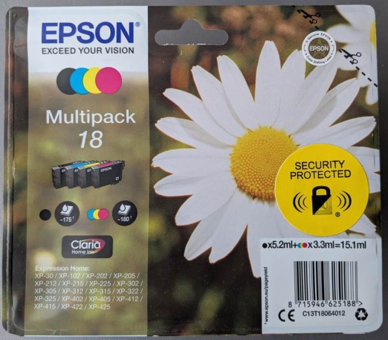 Epson Daisy Ink Cartridge Set