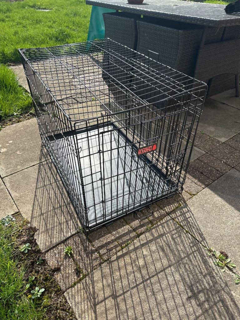 Large Kong dog crate