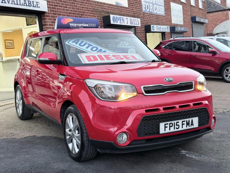 2015 Kia Soul 1.6 CRDi Connect Plus 5dr Auto HATCHBACK Diesel Automatic