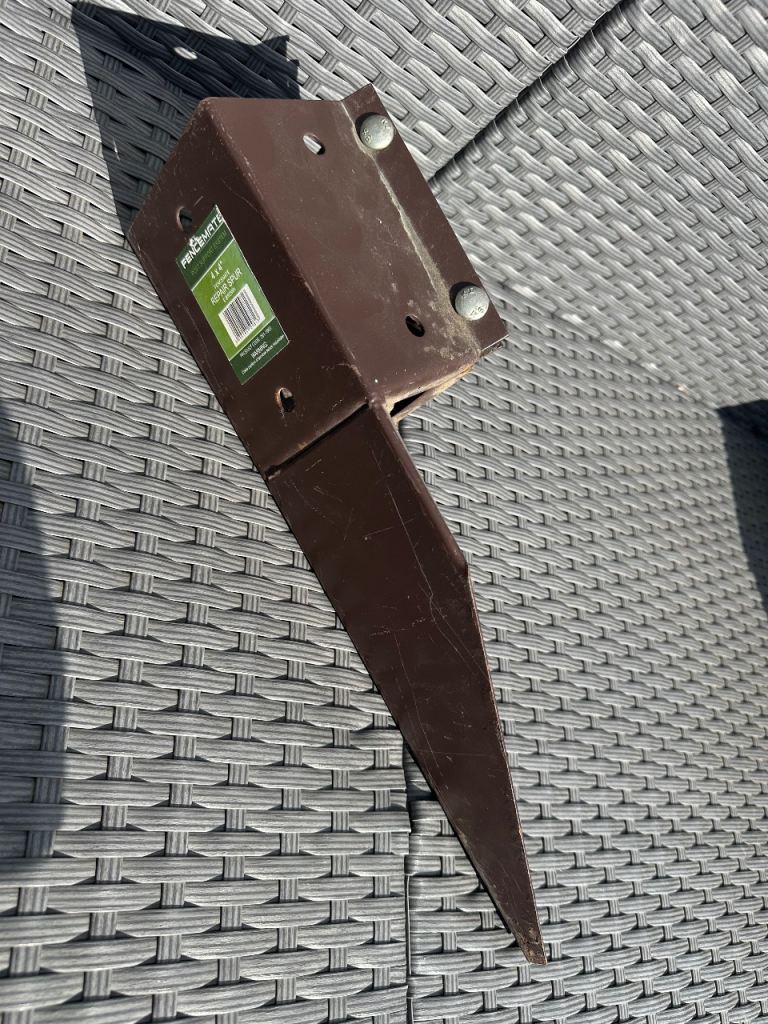 Repair Support Fence Spur for Fence Posts 4x4"