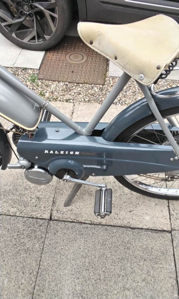 Raleigh moped 