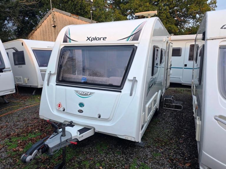 Elddis Xplore 304 2016 Lightweight & Compact 4 Berth Touring Caravan