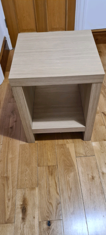 Very Heavy Side/Lamp Or Bedside Table 