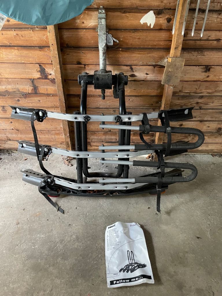 Thule 9403 towbar bike carrier x3 bikes, for sale in Glasgow