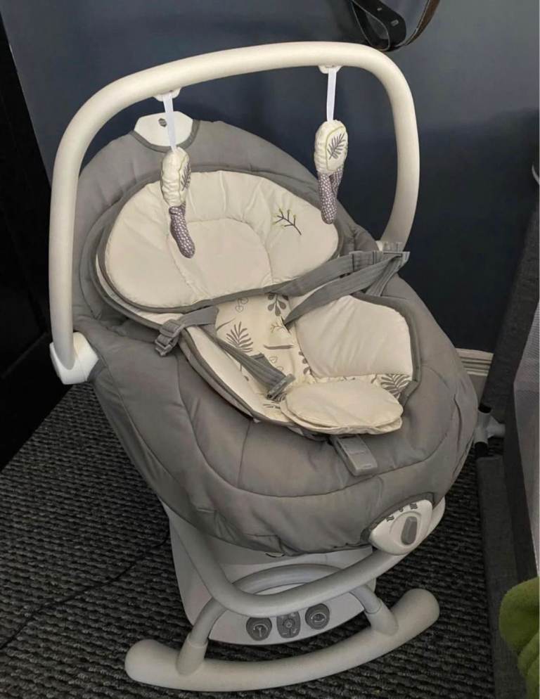 Joie Emeri 2-in-1 Baby Swing and Rocker Fern