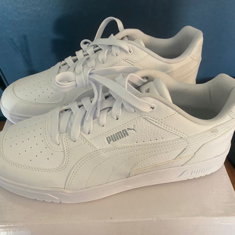 New Puma Trainers White - UK 9.5
