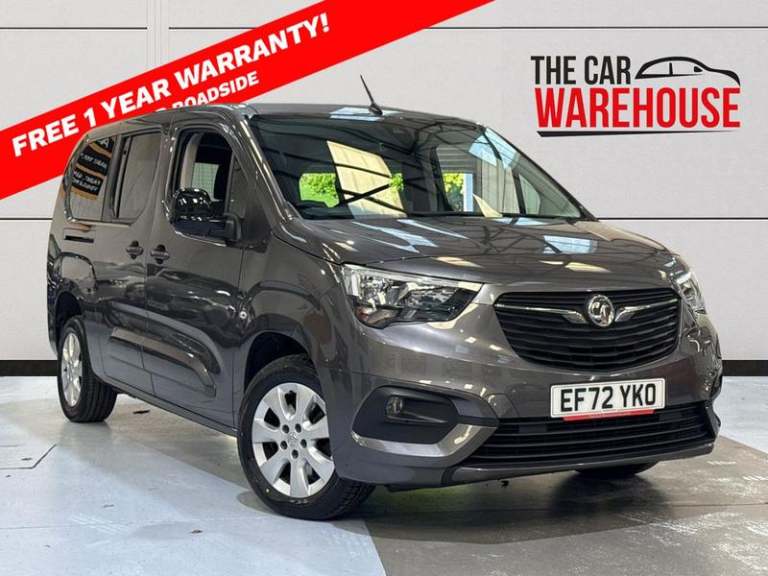 2022 Vauxhall Combo Life 1.5 Turbo D SE XL 5dr [7 seat] Manual Estate Diesel Manual
