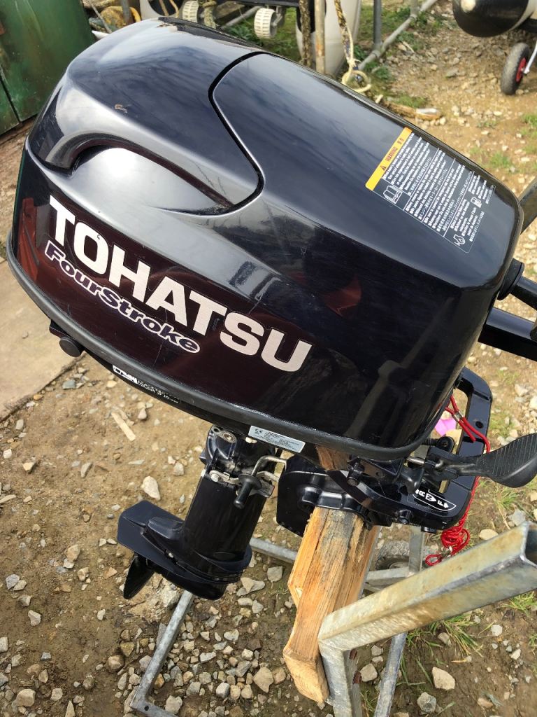 6HP Tohatsu Long Shaft sail pro outboard engine