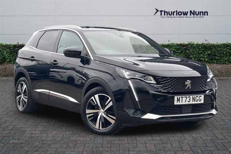 2023 Peugeot 3008 1.2 PureTech GT SUV 5dr Petrol EAT Euro 6 (s/s) (130 ps) SUV Petrol Automatic