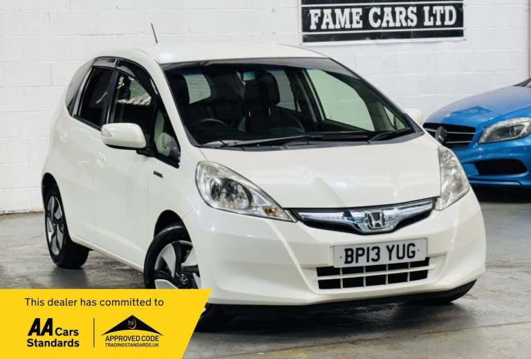 Honda Jazz 1.3h IMA HX Hatchback 5dr Petrol Hybrid CVT Euro 5 (102 ps) Petrol/Electric Hybrid Aut...