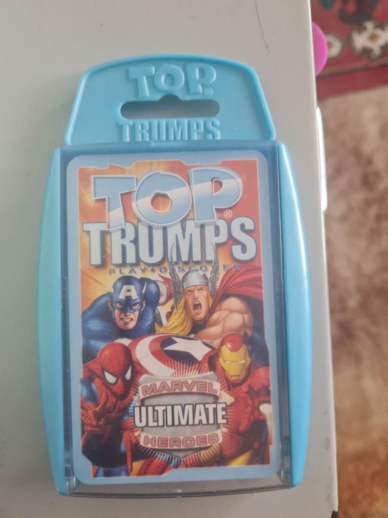 Top Trumps Marvel Ultimate Heroes Card Game