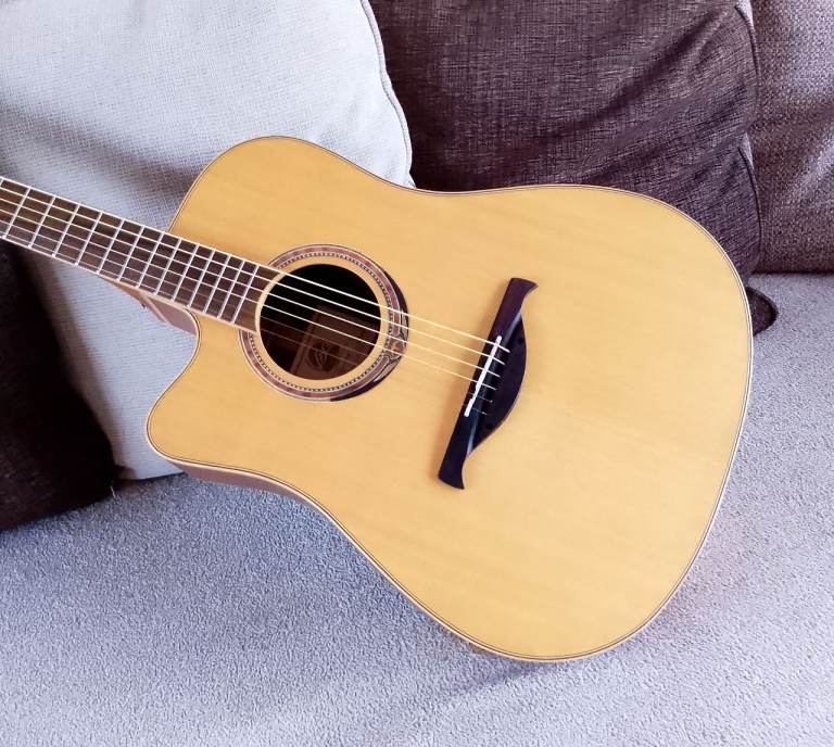 image for 2007 Left Handed Lag 4 Seasons Spring 100DCE Electro Acoustic, Made In France.