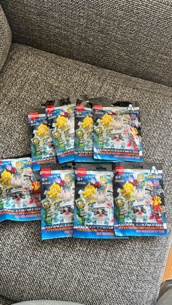 Transformers Building Blocks Mini Figures - Blind Bag Sealed Packs
