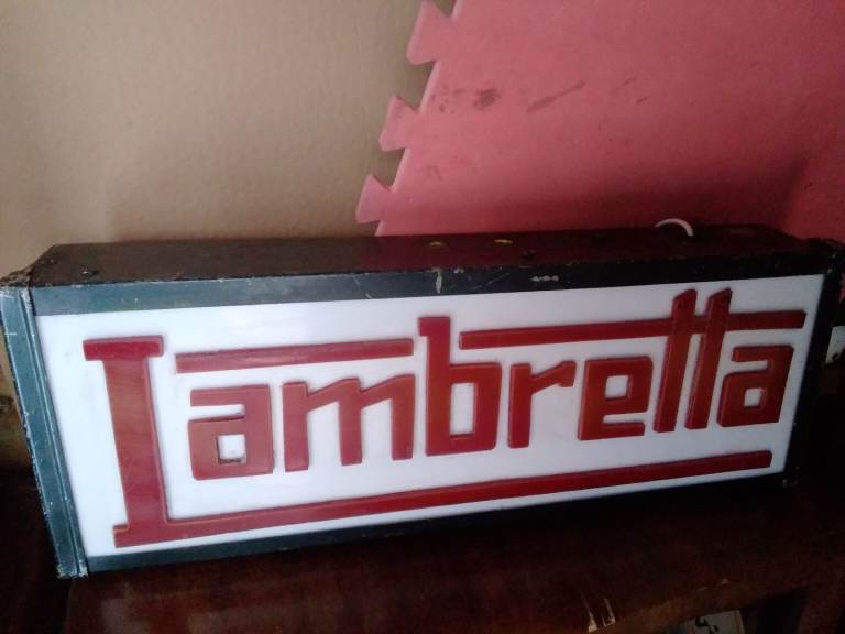 Lambretta light box