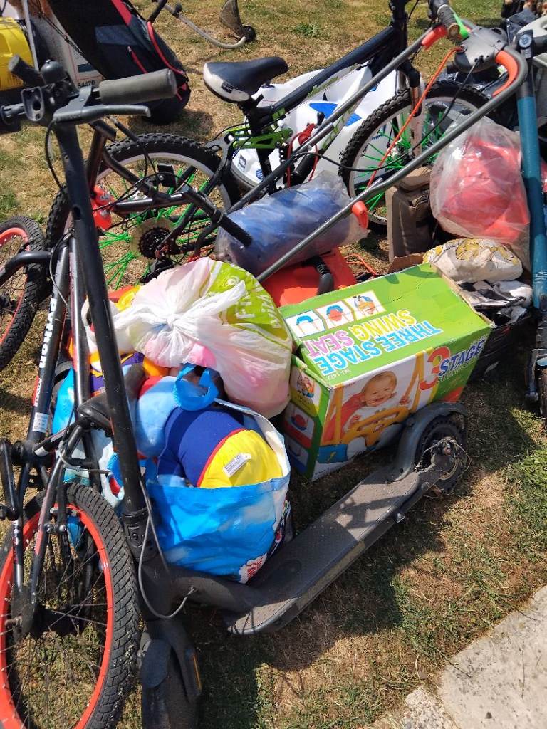All stuff for car boot