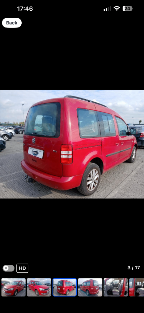 Volkswagen, CADDY LIFE, MPV, 2011, Auto, spares repair 