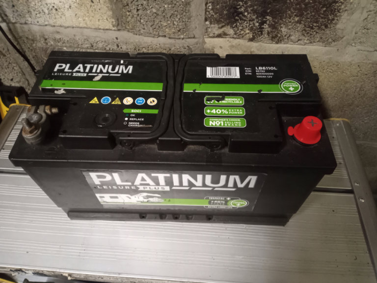 Platinum LB6110L 100 amp model off grid leisure battery Qty 1
