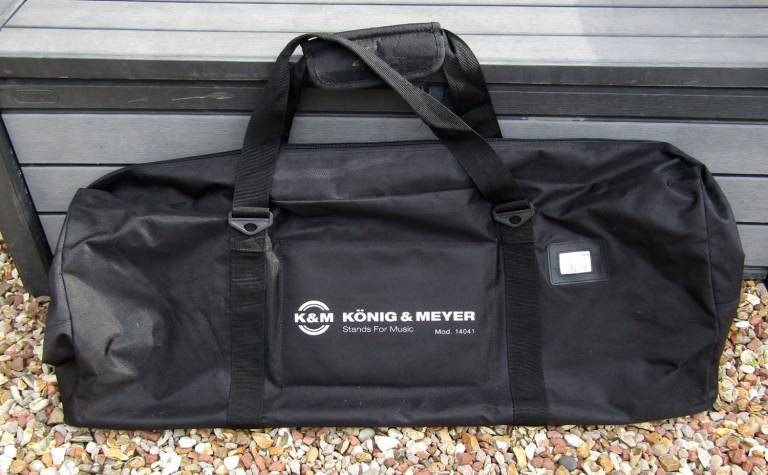 K&M Konig & Meyer Keyboard Carry Case 14041 Good Condition