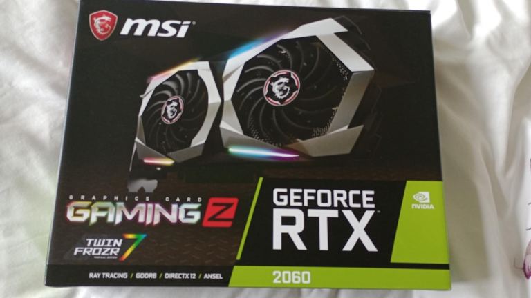 image for MSI GeForce rtx 2060 graphics video card gaming pc