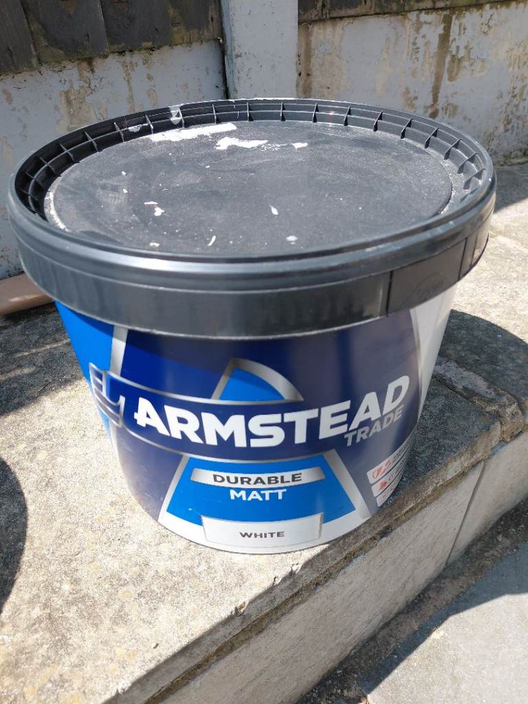Armstead trade durable matt 10 litre white