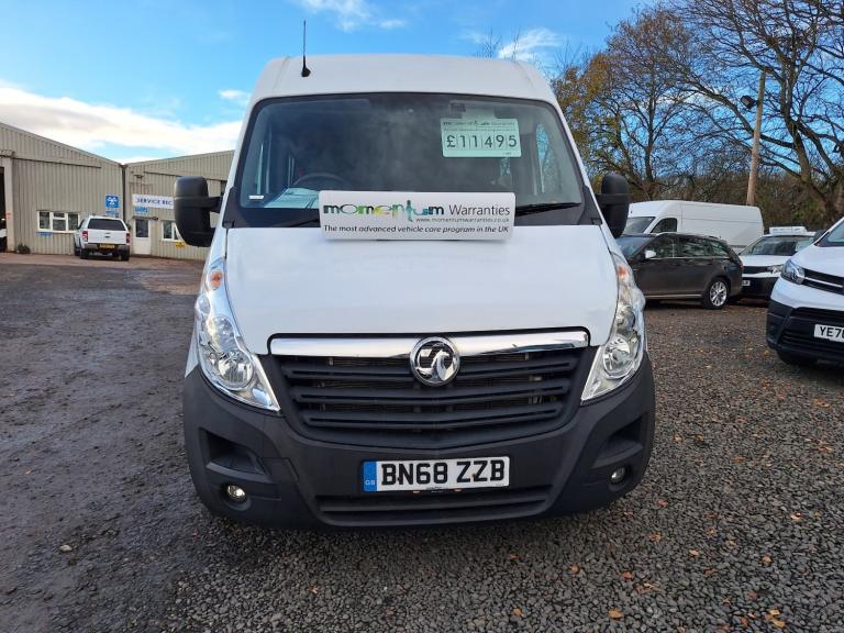 VAUXHALL MOVANO 2.3 CDTi 3500 White Manual Diesel 2018