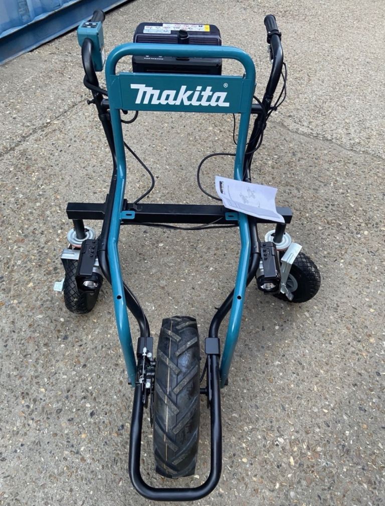 Makita DCU180Z Brushless Wheelbarrow Bare Unit - Blue