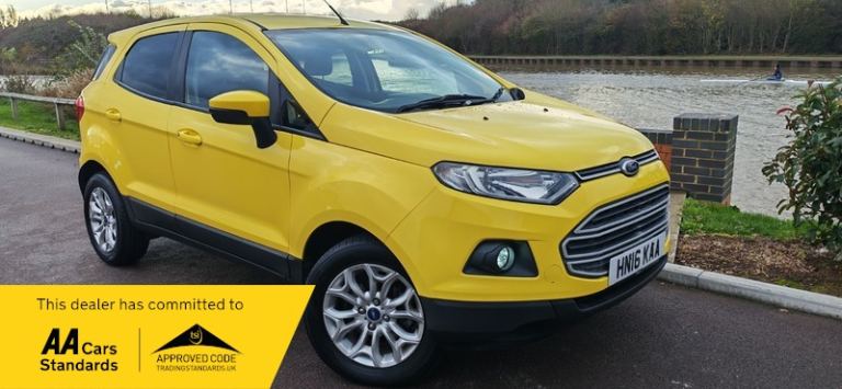 Ford ECOSPORT 1.0T EcoBoost Zetec SUV 5dr Petrol Manual 2WD Euro 6 (s/s) (125 ps