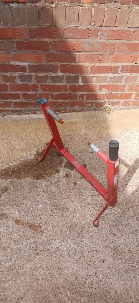 Abba superbike stand. Well used!