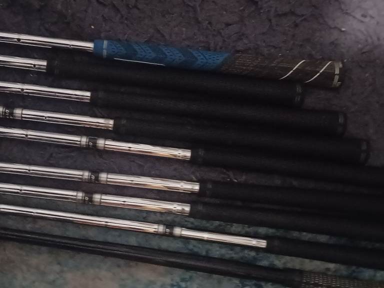 Mizuno mp19 irons 3,5,6,7,8,9 pw sw 52 degree wedge 