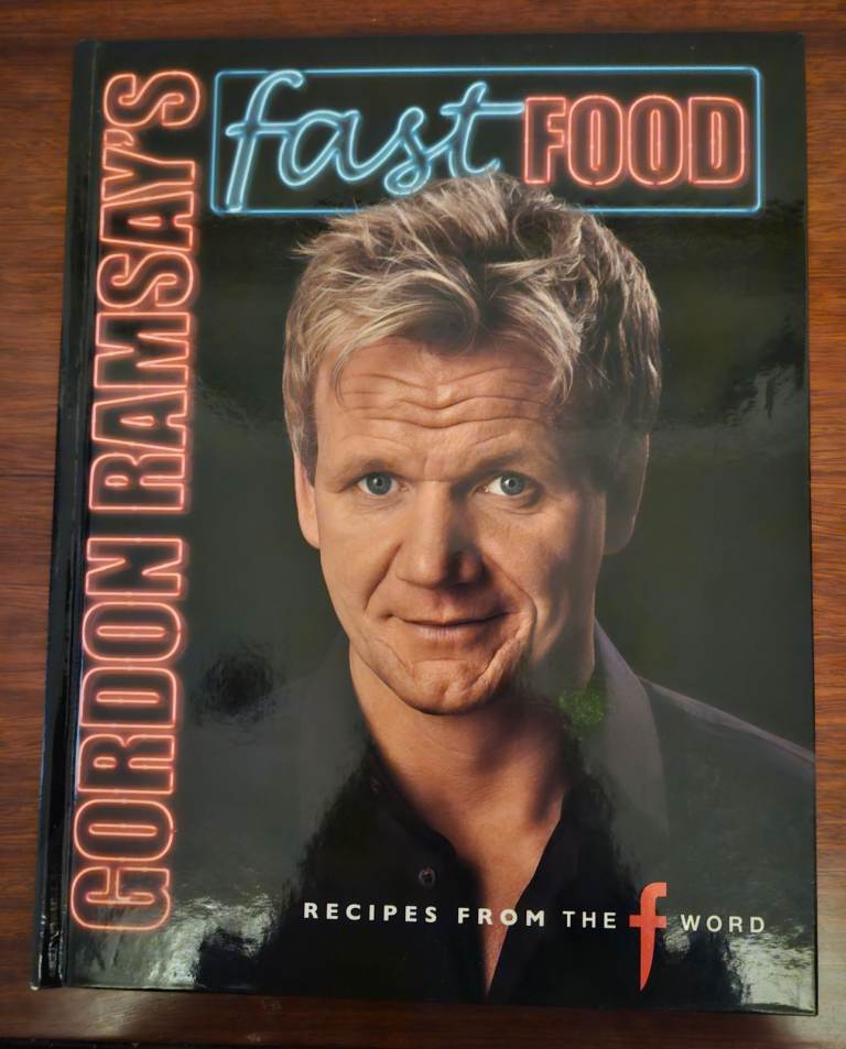Gordon Ramsay's Fast Food' Hardback Cookery Book