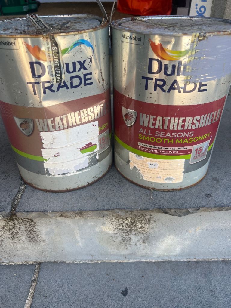 Dulux Trade Weathershield Smooth Masonry Paint - Grey