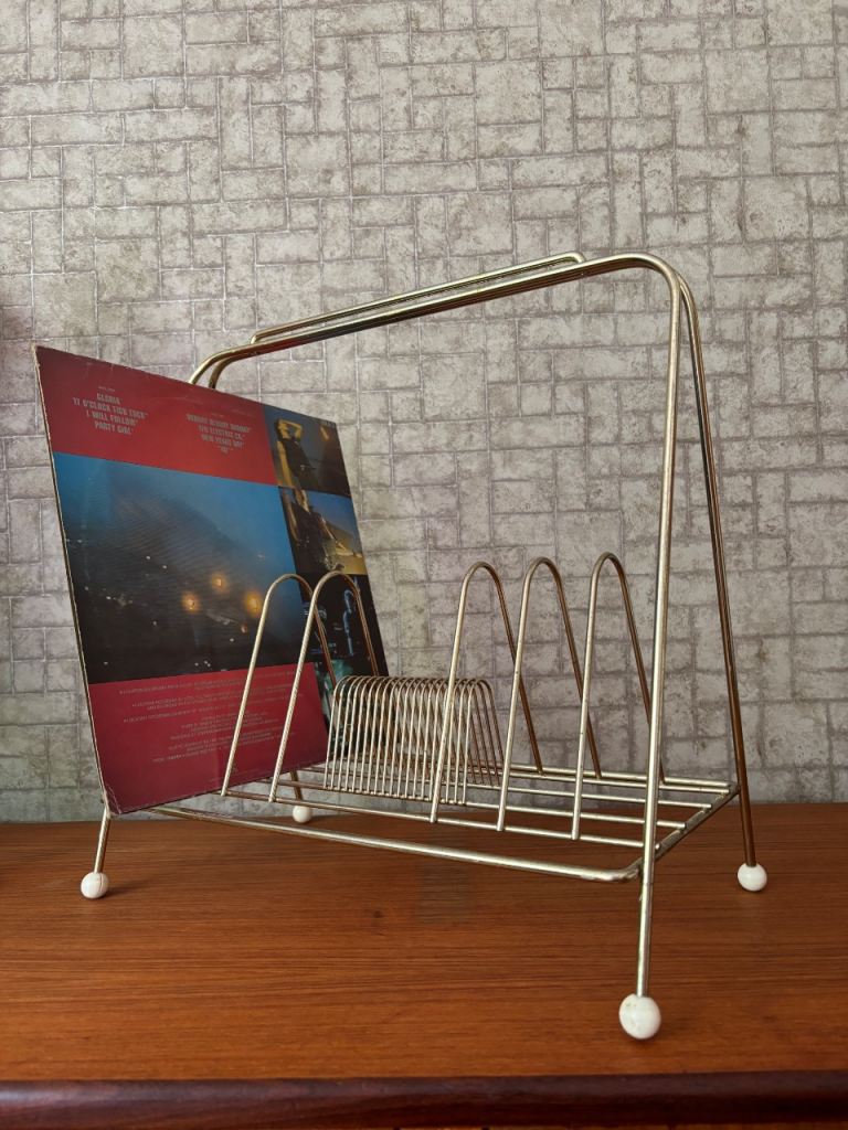 Vintage Retro Mid Century Record/Vinyl Holder