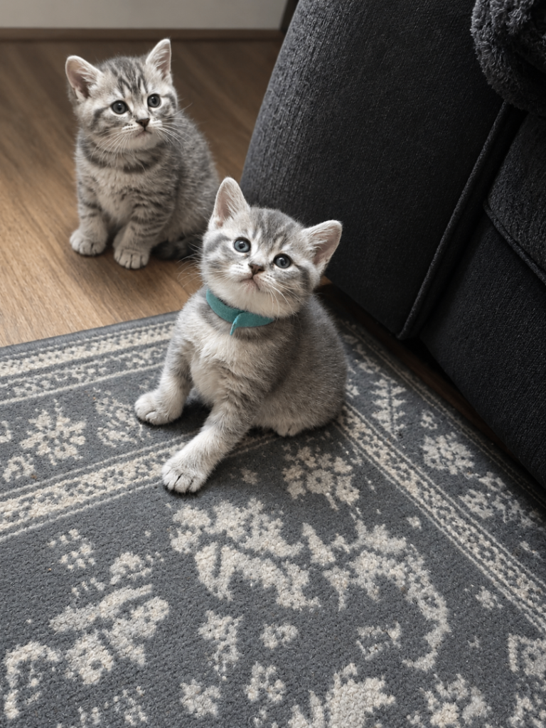 British Shorthair X Persian Kittens 