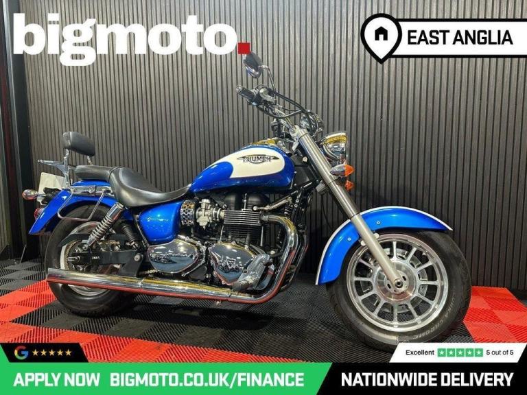 2012 12 TRIUMPH BONNEVILLE AMERICA 865 FINANCE SPECIALISTS APPLY NOW