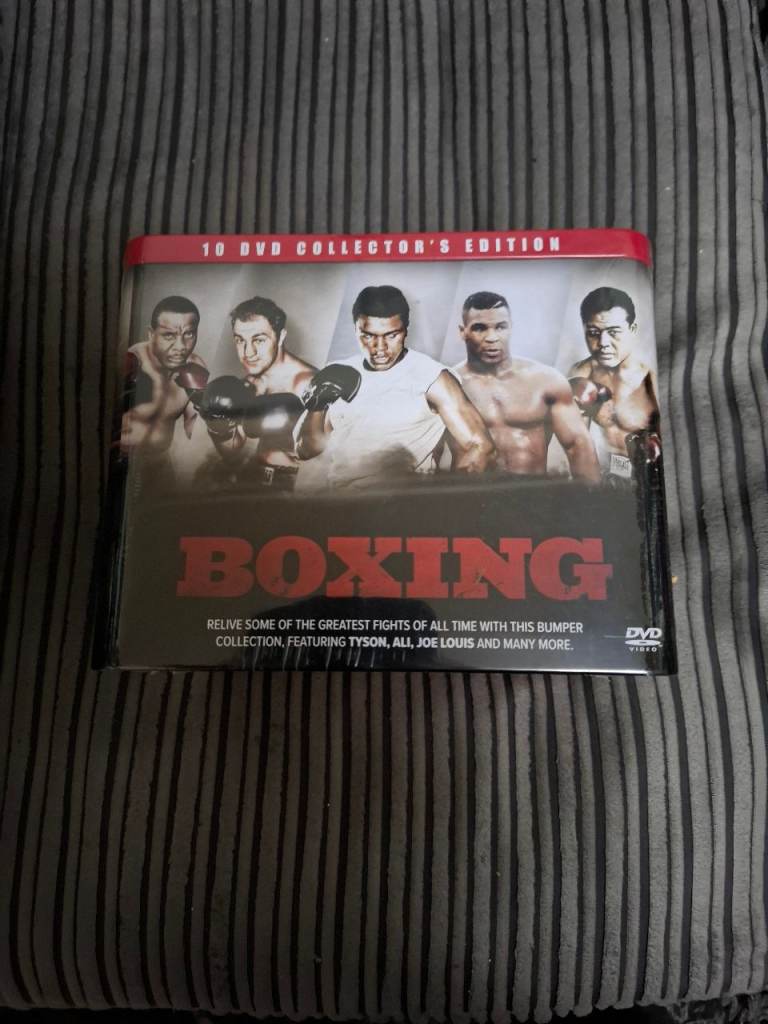 Boxing 10 dvd tin box collectors edition 