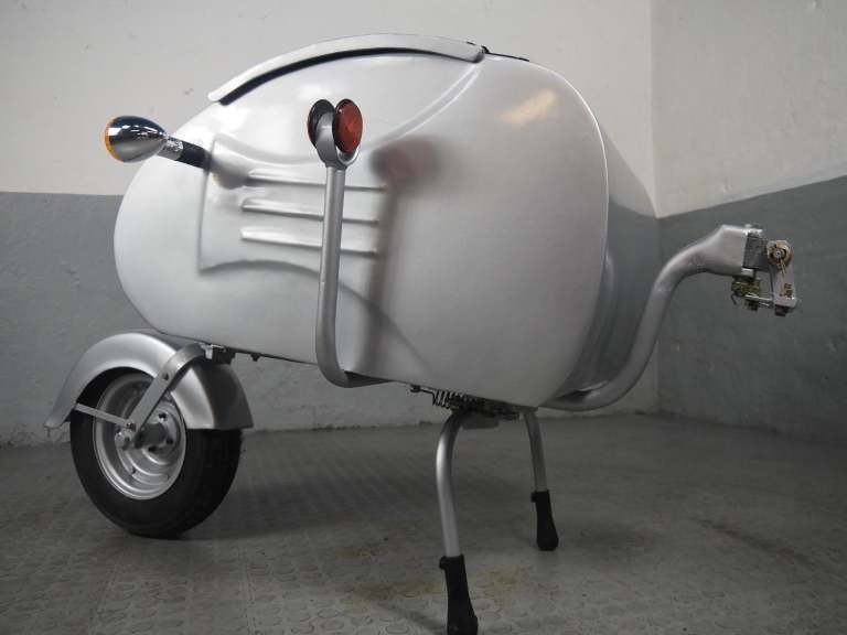 Inder Scooter Trailer ,scooter style trailer for your Vespa ,Lambretta etc 
