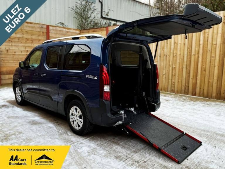 2020 Peugeot Rifter L2 LWB 5 Seat Auto Wheelchair Accessible Disabled Access Vehicle WAV MPV Dies...