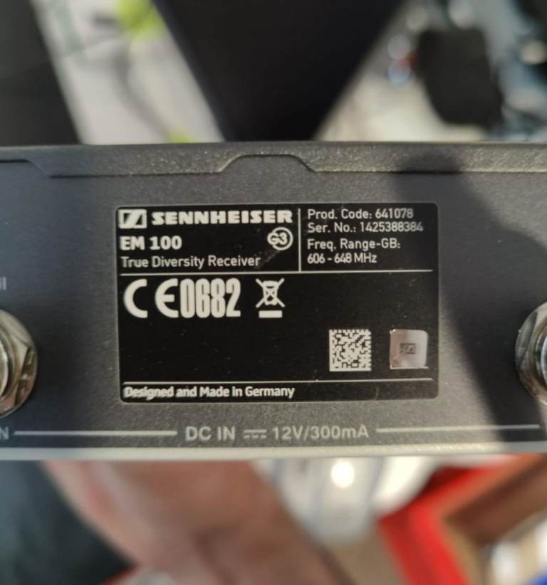 Sennheiser wireless microphones