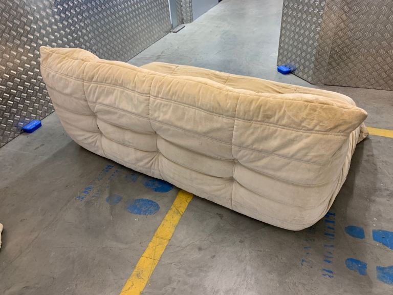 Ligne Roset Togo Vintage 2 Seater & 3 Seater Sofa for Restoration - project. 