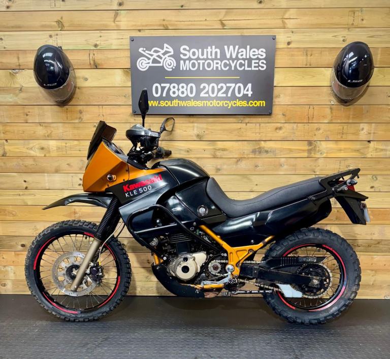 Kawasaki KLE 500 : 2005 model : covered 36.6k miles 