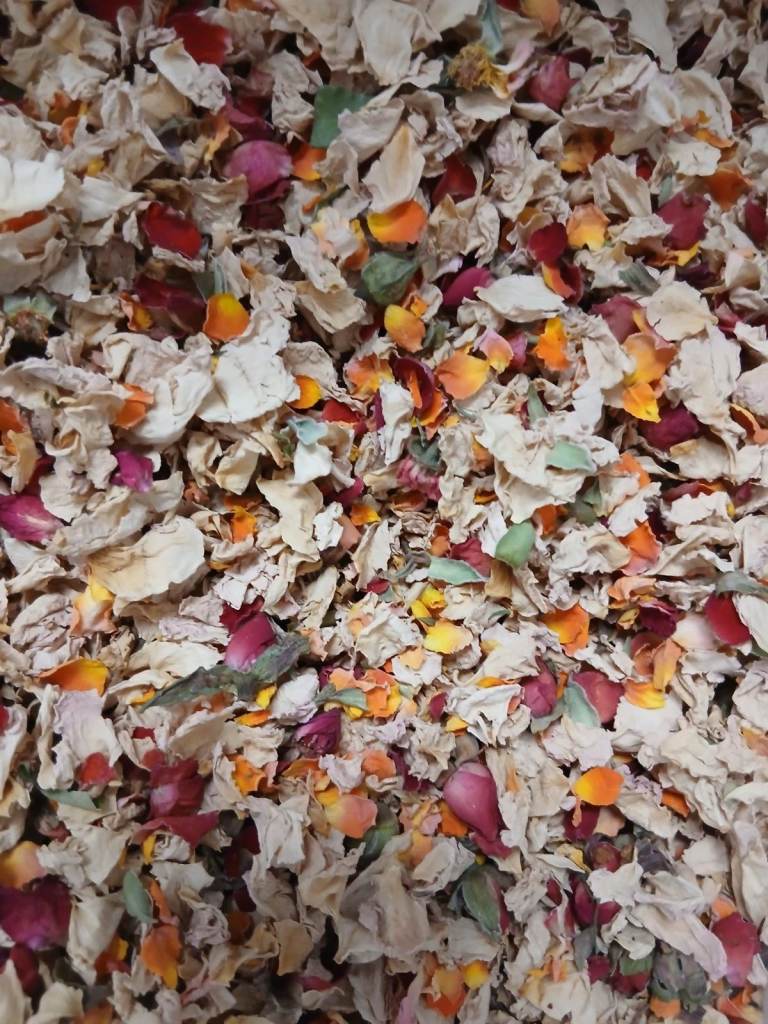 Wedding Confetti (Organic) made from rose petals