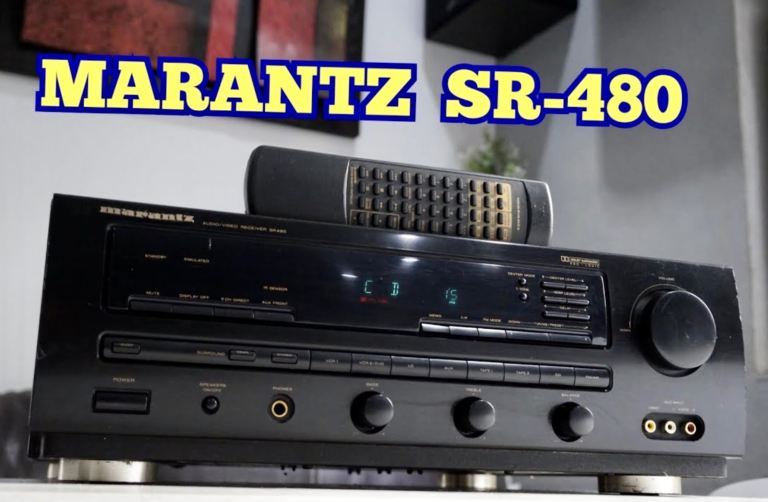 MARANTZ SR-480 AUDIO/VIDEO, AMPLIFIER, RECEIVER RDS SURROUND SOUND SYSTEM, REAL BARGAIN AT ONLY 