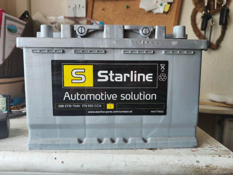 Car battery 096 size EFB 70Ah for stop/start