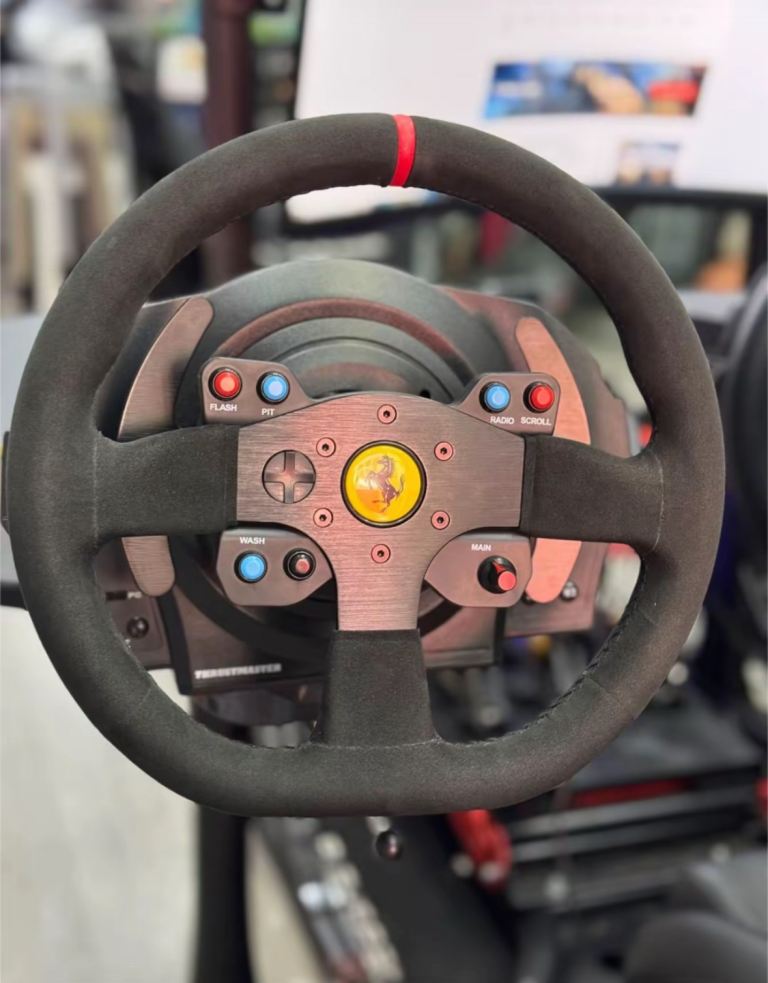 Thrustmaster T300 Ferrari Racing Wheel with Pedals – As New