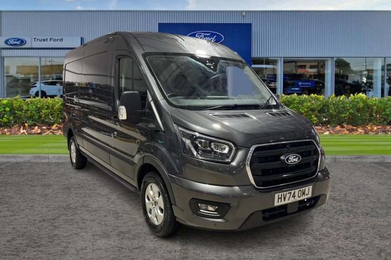 2024 Ford Transit 2.0 EcoBlue 165ps H2 Limited Van Auto [Nav] PANEL VAN DIESEL Automatic