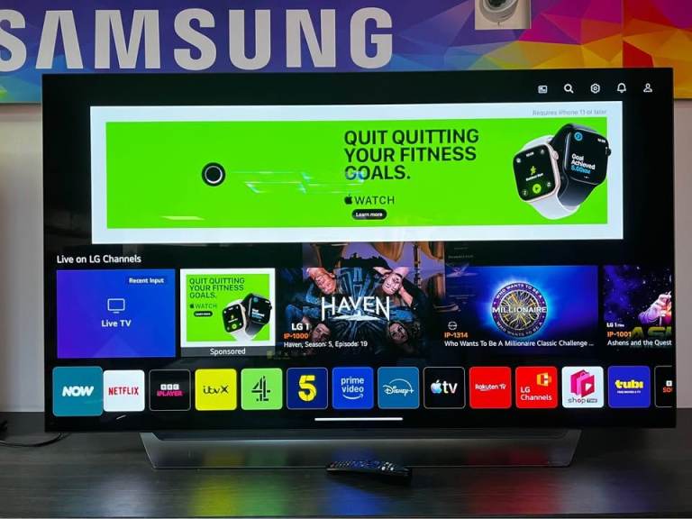 LG C1 65 Inch OLED 4K HDR 120Hz HDMI 2.1 Freeview Smart TV OLED65C16LA