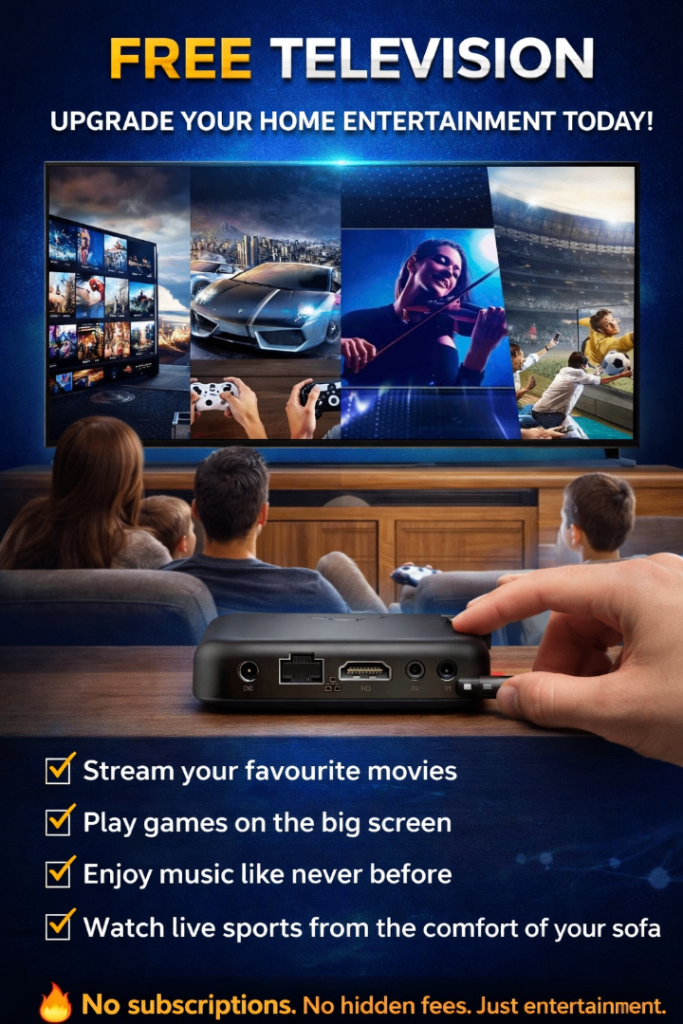 FREE TV NO MORE FEES 