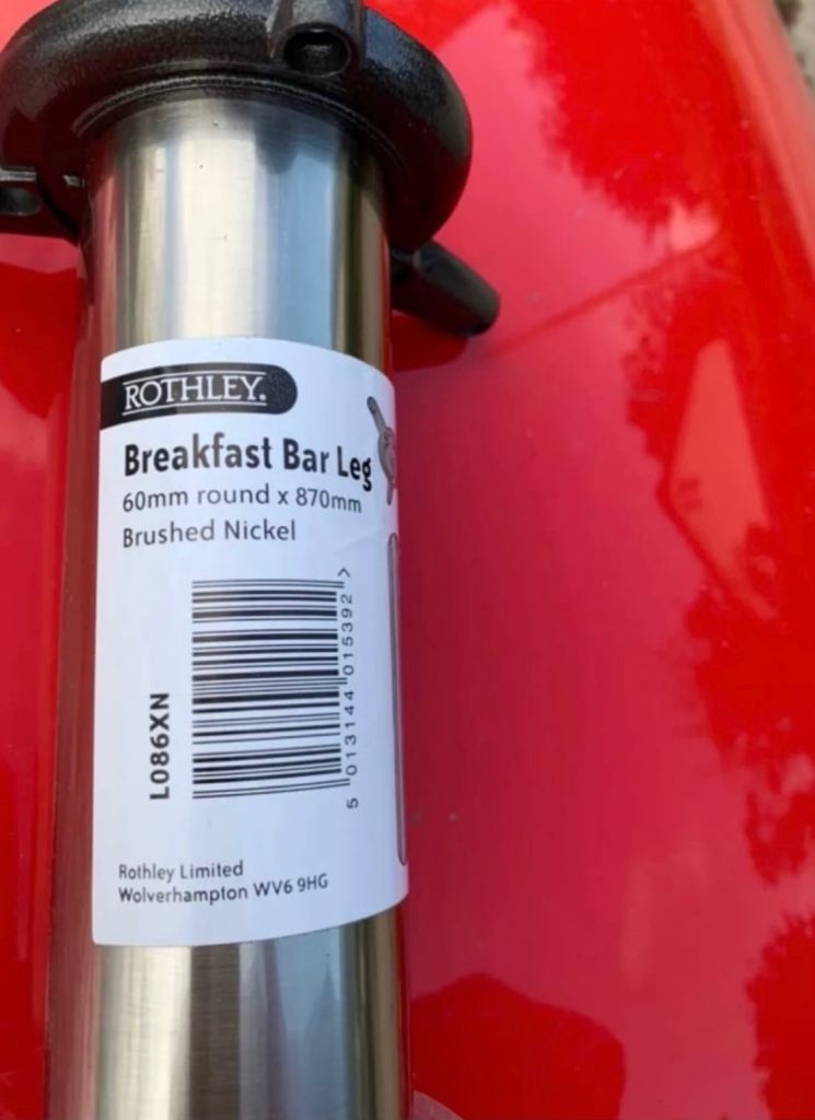 Breakfast Bar Leg - 870mm